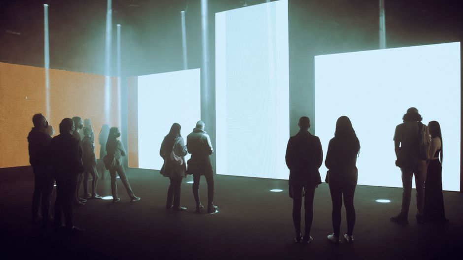 immersive experience design multi-sensory digital art installation